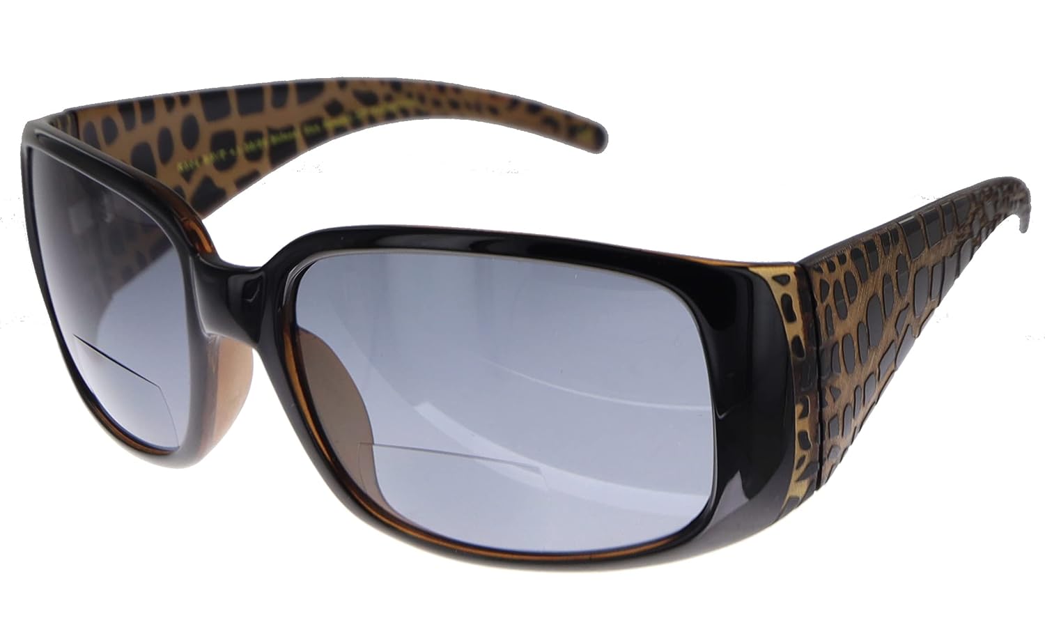 

Дизайнерские бифокальные солнцезащитные очки "Grand Cayman" для молодых и активных женщин, которые хотят с комфортом читать во время работы или отдыха на солнце. (Черные с дымчатыми линзами - +1,50) Ritzy Readers