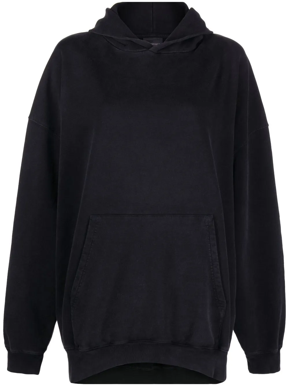 

Худи Large Fit BALENCIAGA, черный