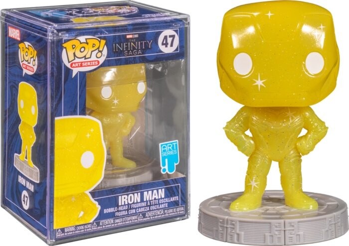 

Funko POP! Арт-серия, коллекционная фигурка, Железный Человек, 47 лет.