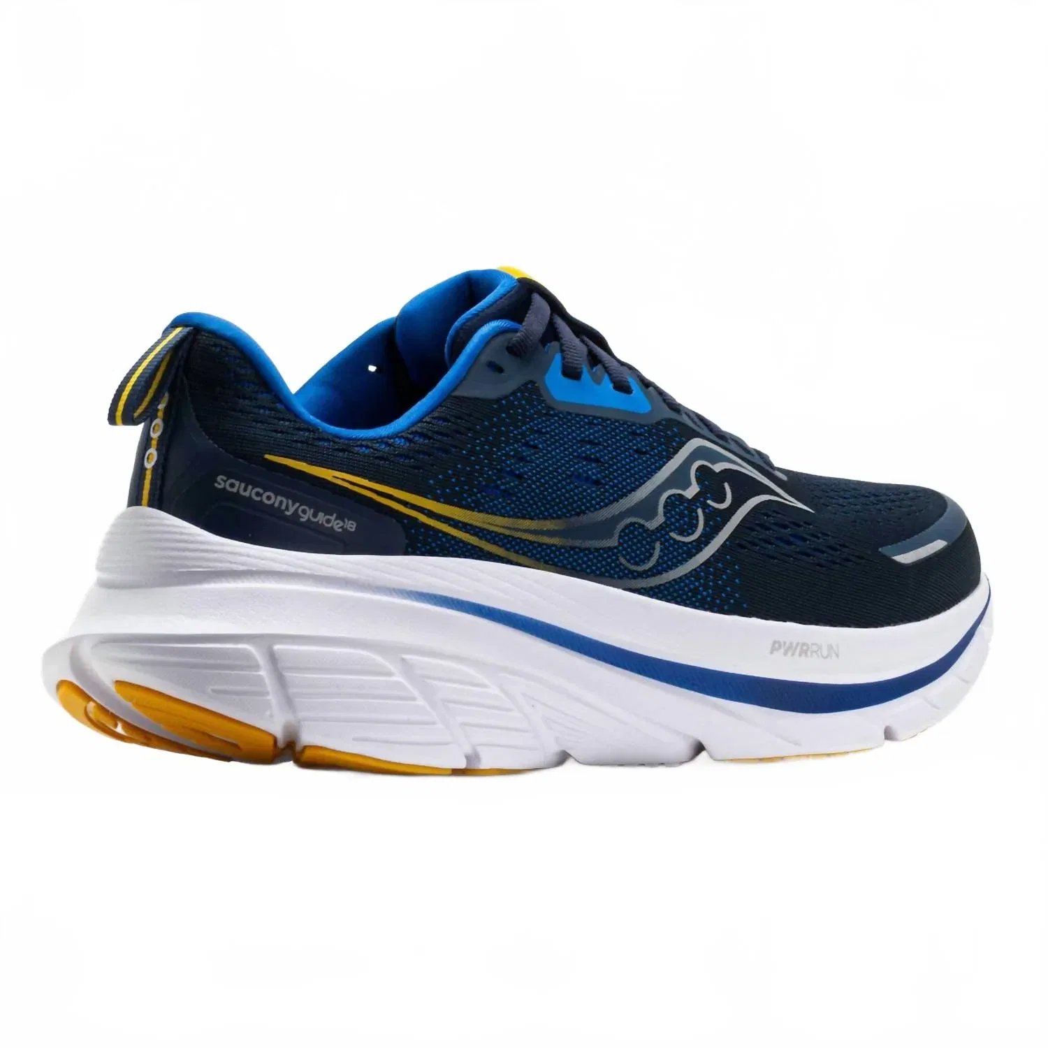 SAUCONY Мужские кроссовки для бега, модель 18, темно-синего цвета, для парашютистов и моряков — фото 3