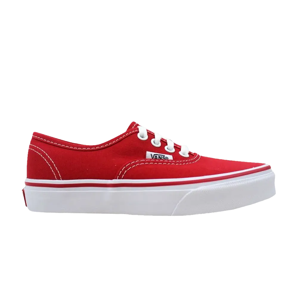 

Кроссовки Authentic Kids Vans, красный