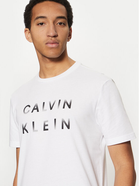 Футболка обычного кроя K10K114156 Calvin Klein, белый — фото 4