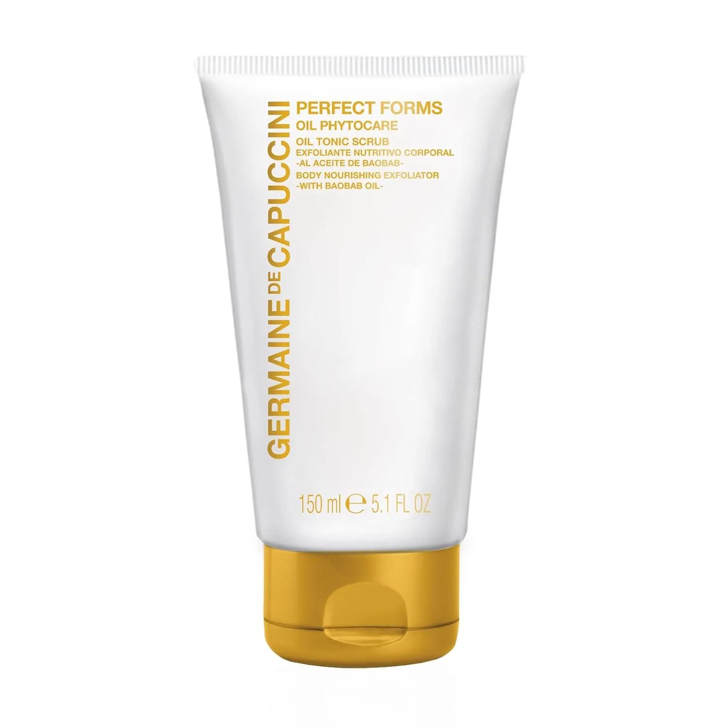 Perfect Forms Phytocare Oil Tonic Body Scrub с маслом баобаба - скраб для тела, для сухой и очень сухой кожи, 150 мл 151 мл (1 шт.) Germaine De Capuccini