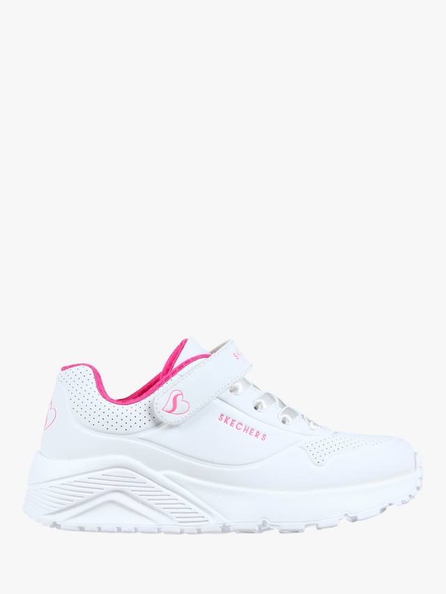 

Детские кроссовки Street Uno Lite Skechers, White/Pink