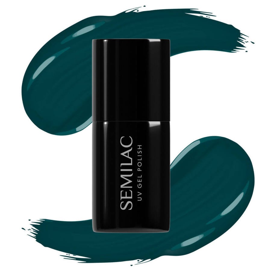 

Гибридный лак для ногтей Semilac 606 Cool Green 7 мл