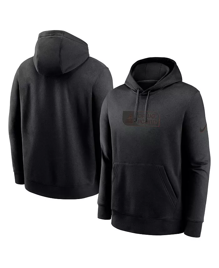 

Мужская черная толстовка с капюшоном Cleveland Browns Edge French Terry Club Pullover Nike