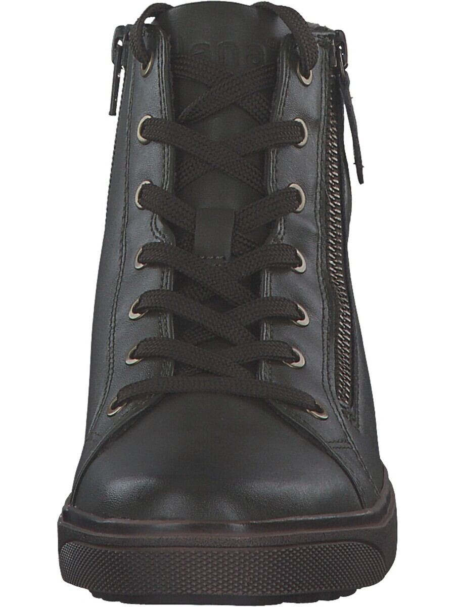 Ботильоны на шнуровке JANA Lace-Up Ankle Boots, темно-зеленый — фото 4