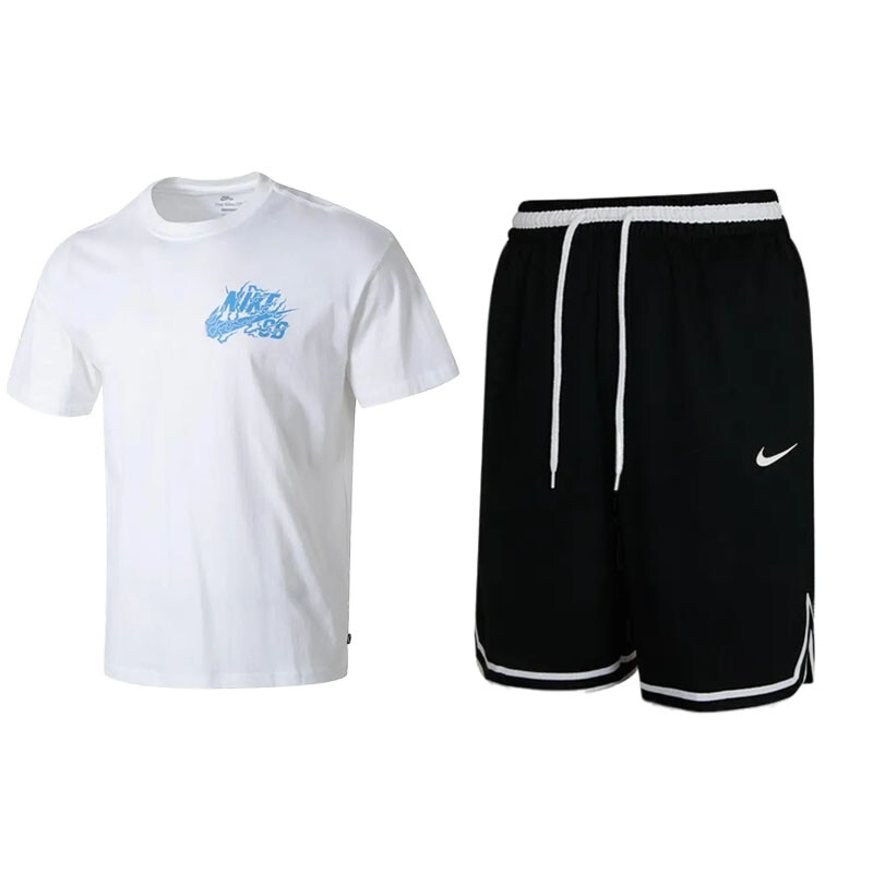 

Повседневная спортивная одежда унисекс Белый/черный Nike, белый/черный