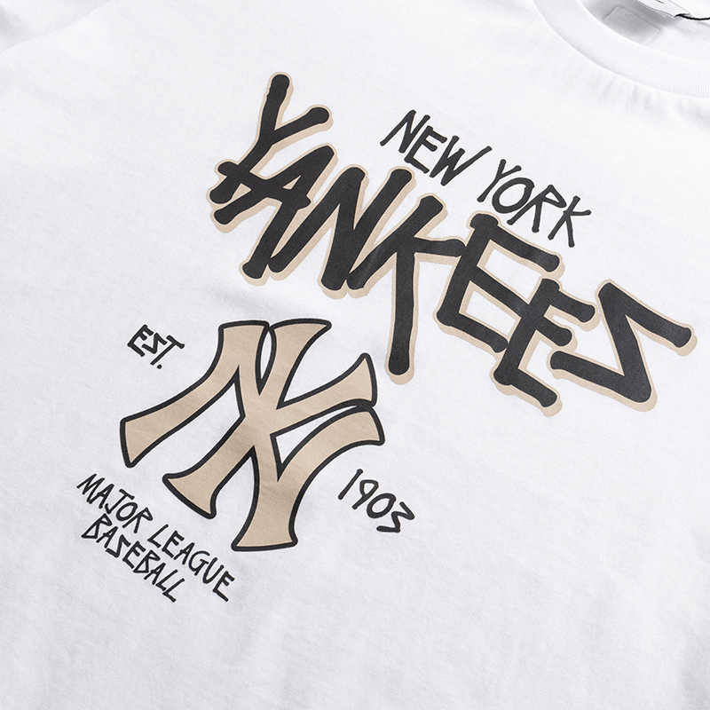 MLB KIDS Футболка New York Yankees SS25 белая для детей 3-7 лет — фото 4