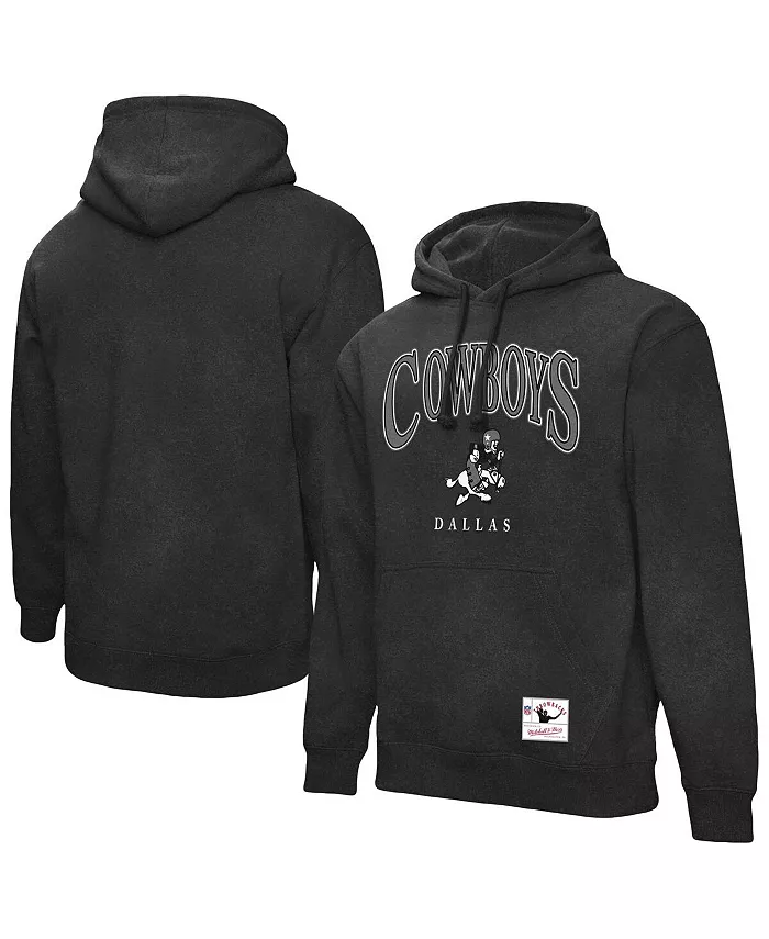 

Мужская серая толстовка с капюшоном Dallas Cowboys Slot Mitchell & Ness