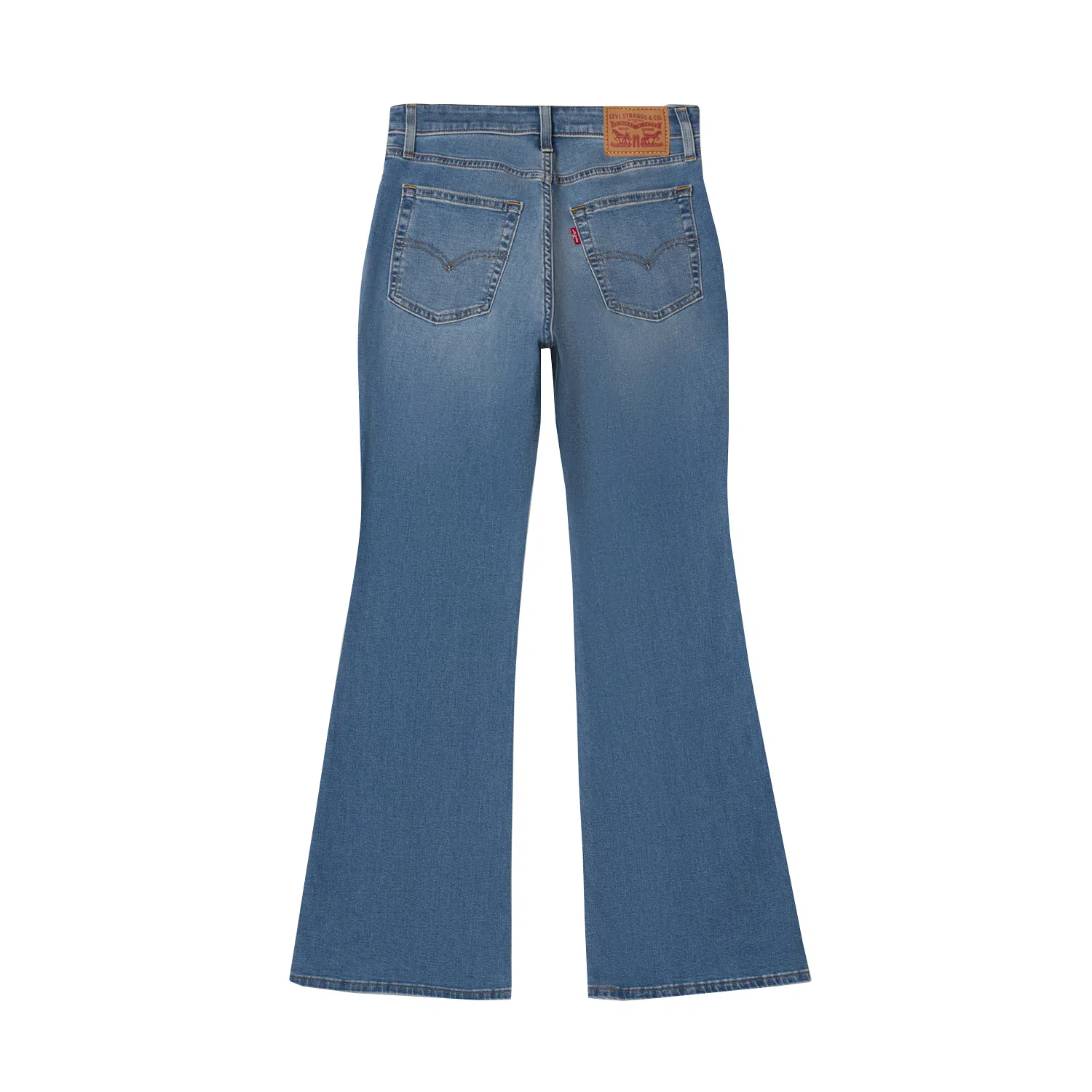 Джинсы женские light blue, умеренно расклешенные Levis — фото 3