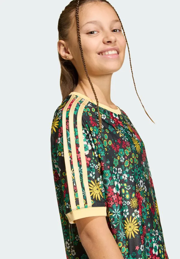Футболка с принтом liberty london Adidas Originals, Black — фото 4