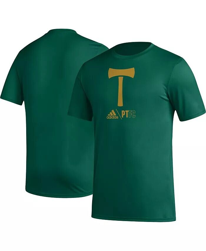 

Мужская зеленая футболка Portland Timbers Icon Adidas