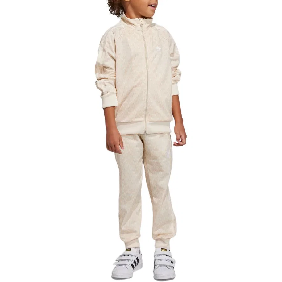 Спортивный костюм Adidas Originals Casual Sportswear слоновая кость — фото 4