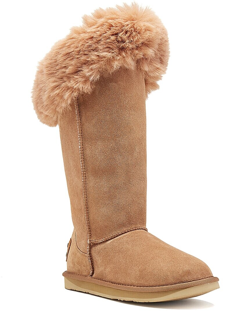 

Высокие замшевые ботинки Australia Luxe Collective Foxy, цвет Chestnut