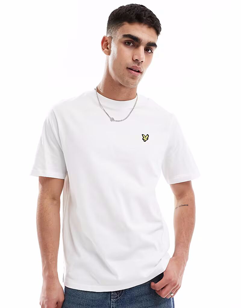 

Футболка Lyle & Scott свободного кроя белого цвета