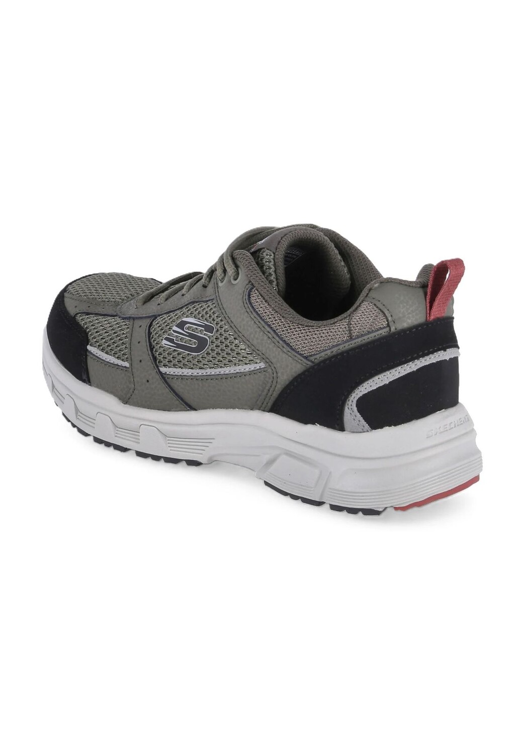 Кроссовки Oak Canyon "Verketta", стелька из пены с эффектом памяти, мужские SKECHERS, оливково-черный — фото 4