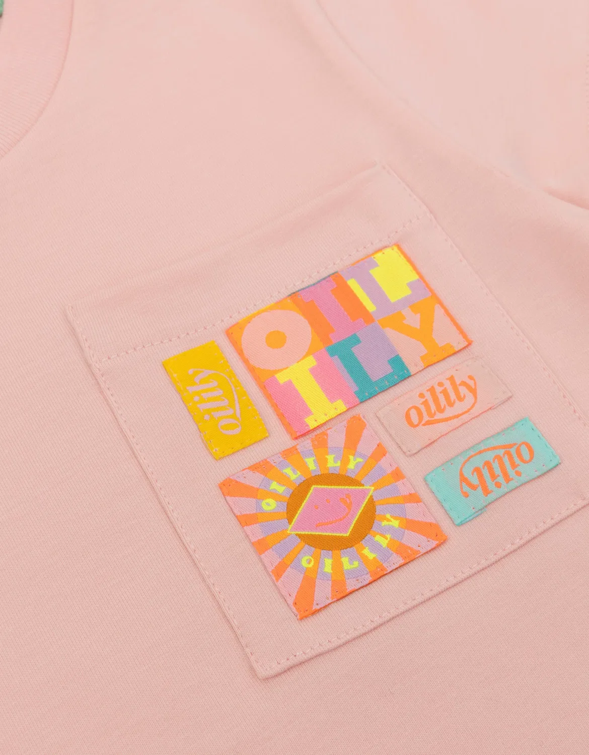 Футболка из органического хлопка Oilily, розовый — фото 3