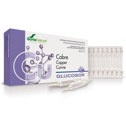 

Soria Natural Glucosor Copper 28 ампул