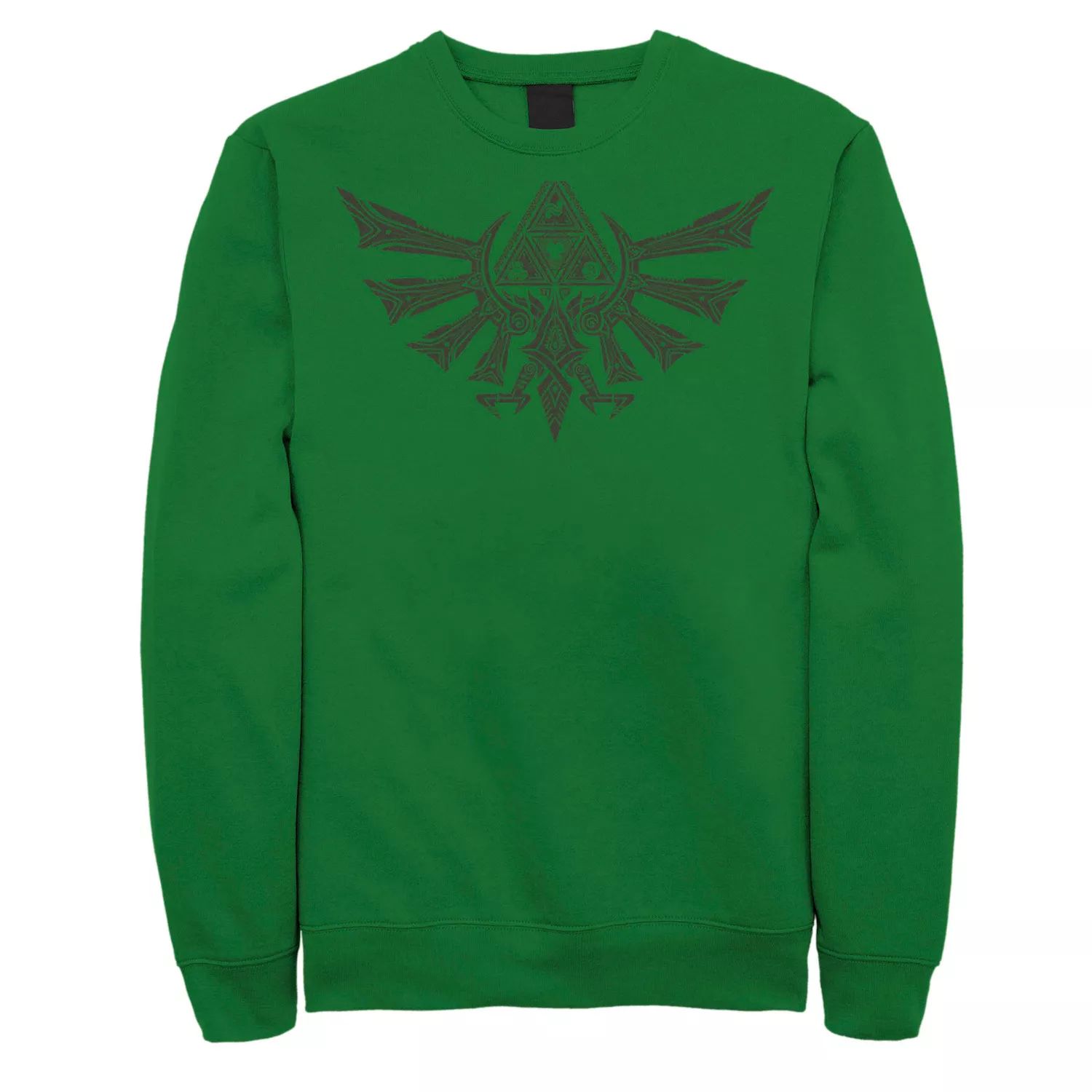 

Мужской свитшот Hyrule Crest Zelda с детализацией Licensed Character