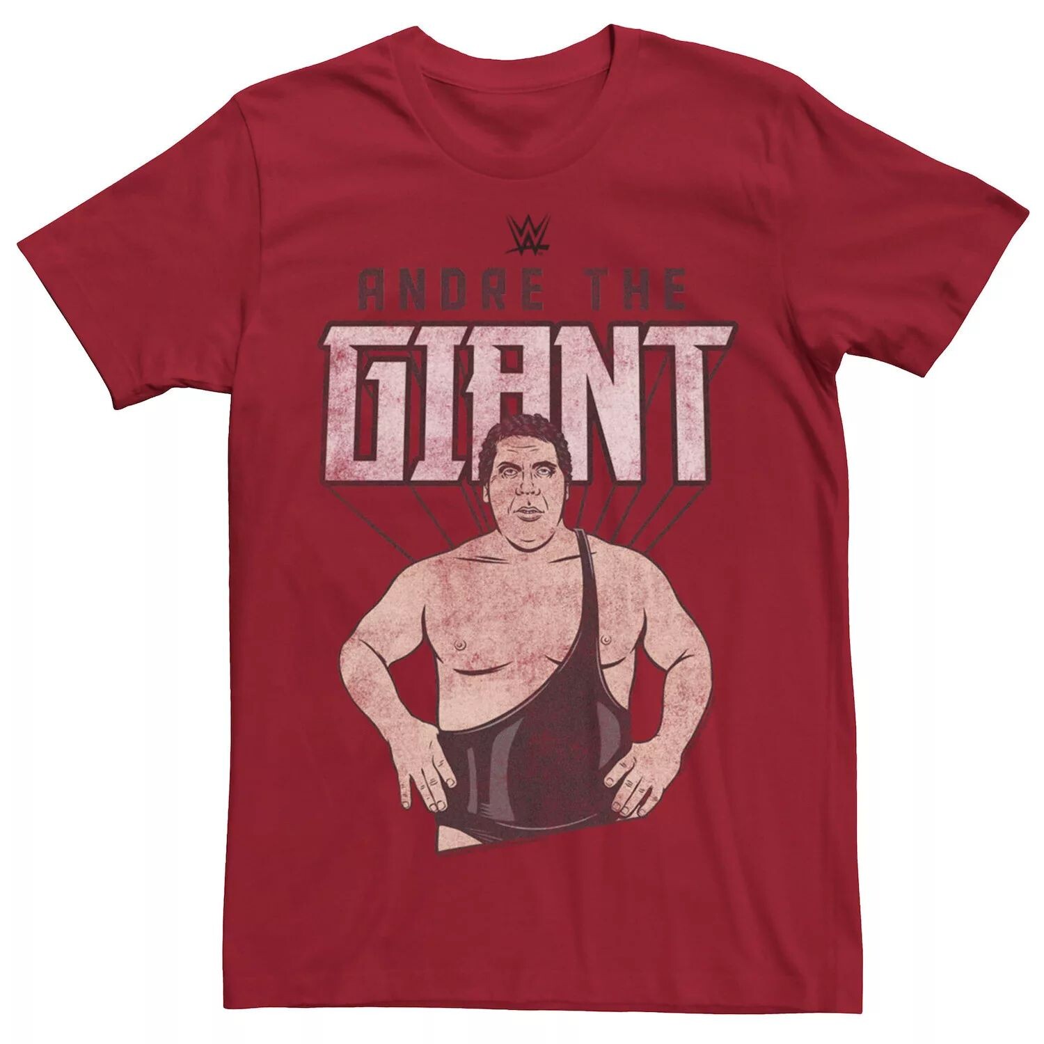 

Мужская футболка WWE Andre The Giant с принтом и рисунком Licensed Character