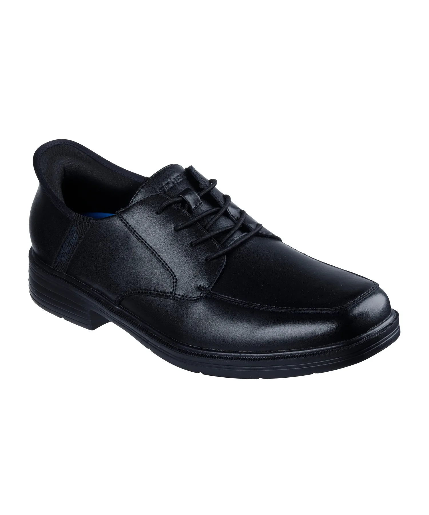 Мужские туфли без шнуровки Hands Free Slip-ins Relaxed Fit Caswell Alfie SKECHERS черные