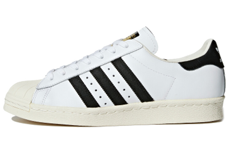 

Кроссовки Adidas Originals Superstar 80s (2010), белый/черный