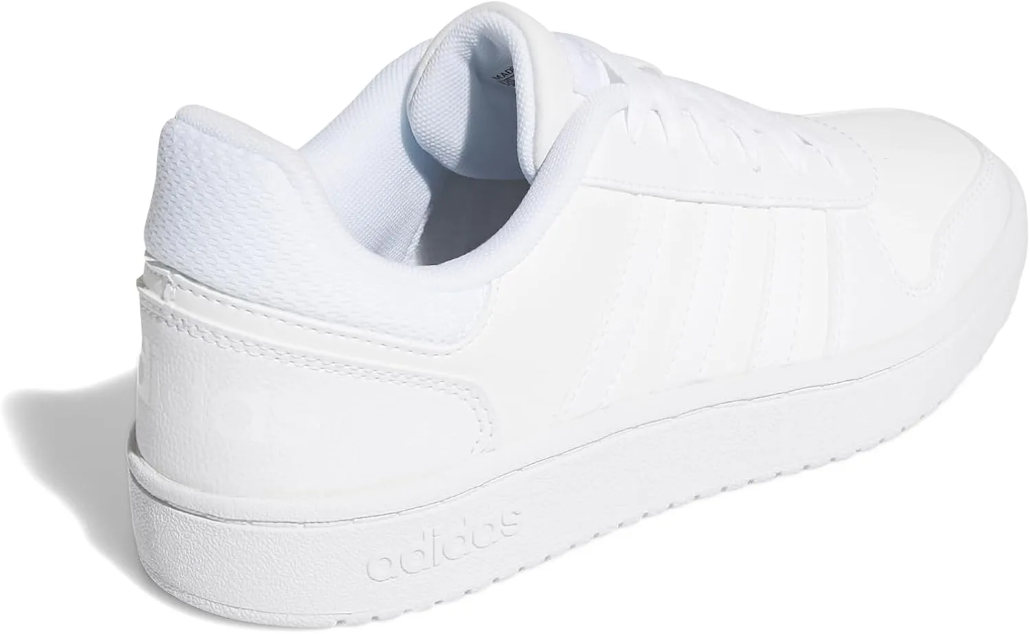 Детские баскетбольные кроссовки Adidas Unisex Kid's Hoops 2.0 K для фитнеса — фото 4