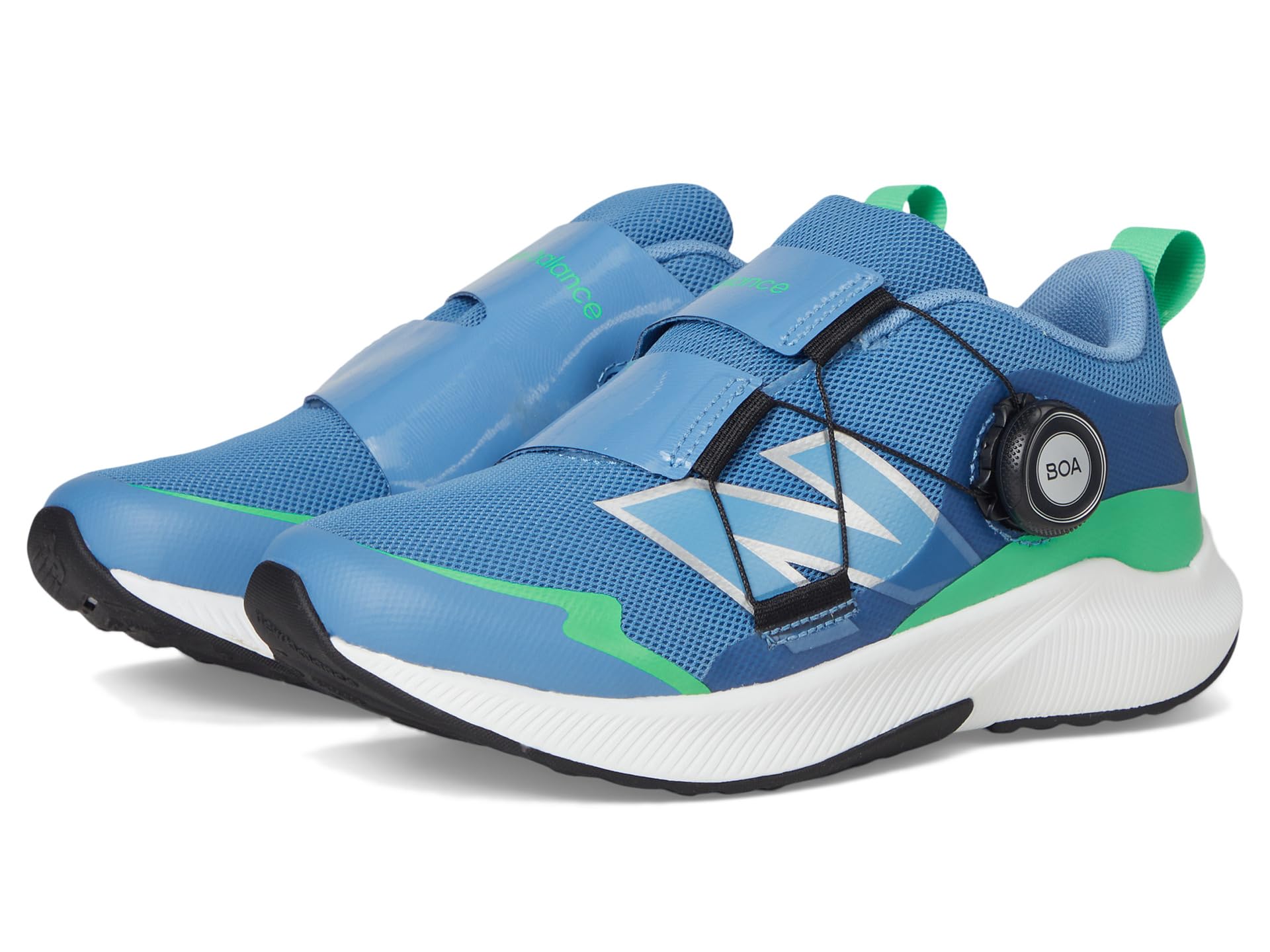 

Кроссовки New Balance Kids DynaSoft Reveal v4 BOA, цвет Blue Laguna/Green Apple/Black