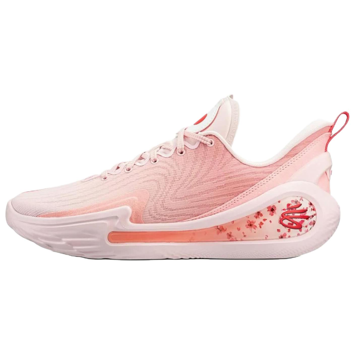 

Curry 12 устойчивые к истиранию низкие баскетбольные кроссовки Unisex Under Armour, розовый