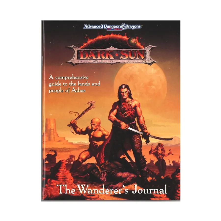 

Dark Sun (1st Edition) - Wanderer's Journal Only!, Dark Sun, мягкая обложка