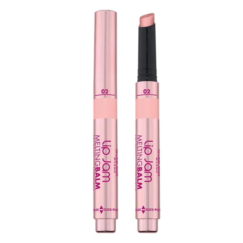 Цветной бальзам для губ Deborah Milano Lip Jam Melting Balm 02 Deborah, 02 Rose