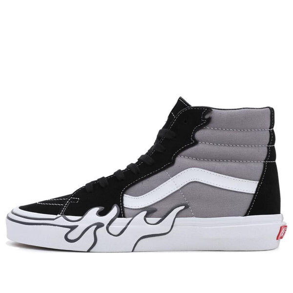 

Кроссовки sk8-hi flame shoes 'flame - grey' Vans, серый
