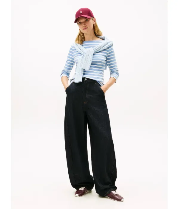 Новая блузка CODY slim fit Tommy Hilfiger, синий — фото 2