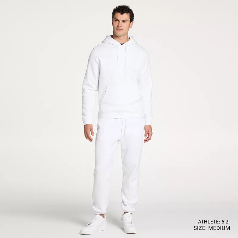 

Мужские флисовые брюки с поясом DSG, цвет Pure White