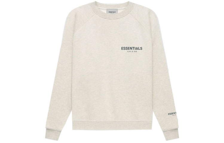 Коллекция Core пуловер с круглым вырезом Fear Of God Essentials, серовато-бежевый — фото 3
