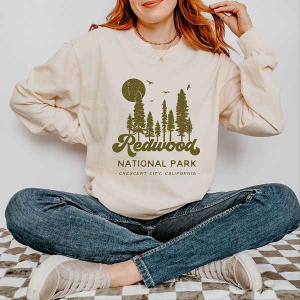 

Винтажная футболка с длинным рукавом, окрашенная в стиле национального парка редвуд Simply Sage Market, Ivory, Зеленый, Винтажная футболка с длинным рукавом, окрашенная в стиле национального парка редвуд Simply Sage Market, Ivory