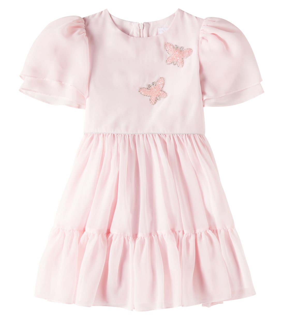 

Украшенное многоярусное платье Patachou, Pale Pink