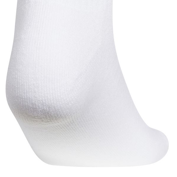 Женские носки 3-pk cushioned sport 30 high quarter Adidas, White Black — фото 4