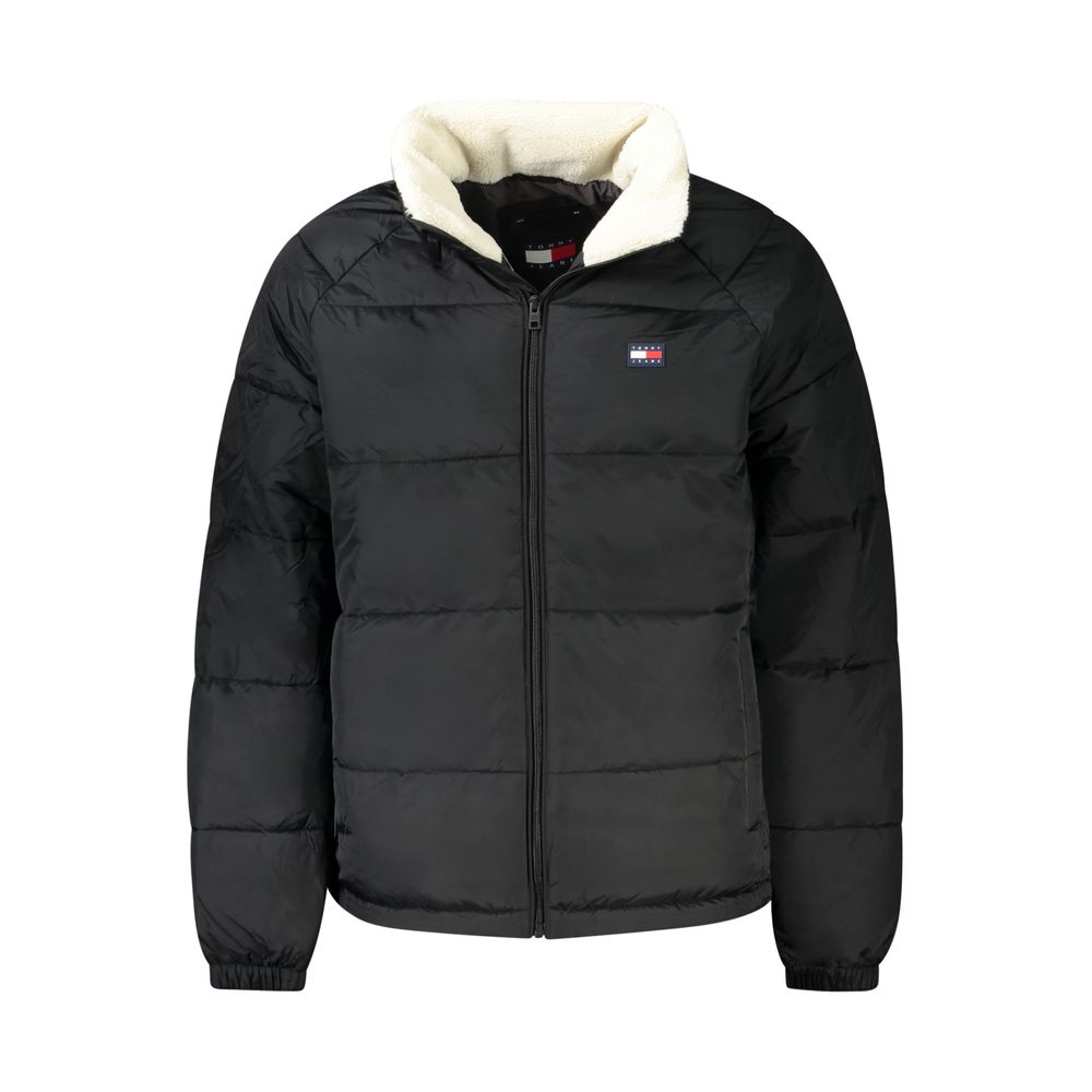 

Черная мужская куртка из полиамида Tommy Hilfiger
