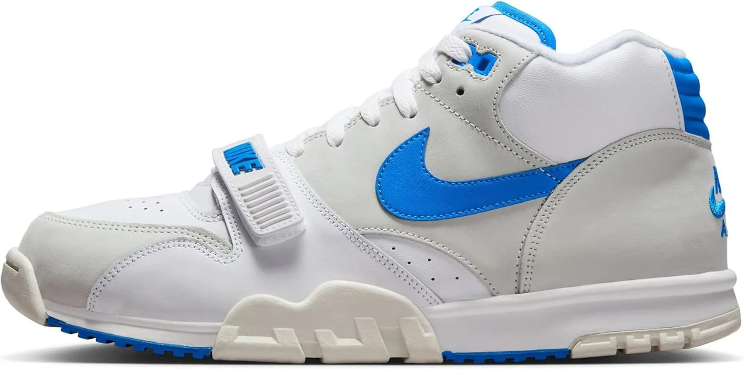 Мужские баскетбольные кроссовки Nike Air Trainer 1, белый/черный-средне-серый