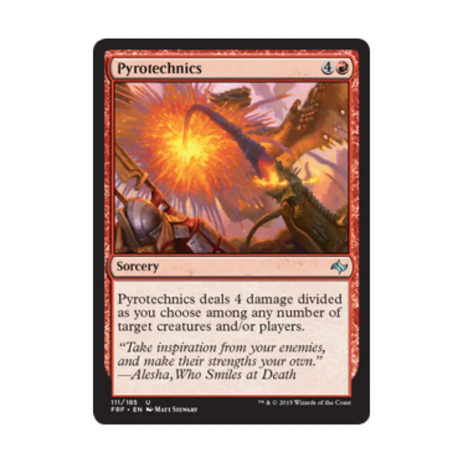 

CCG Пиротехника (У), MTG - Fate Reforged