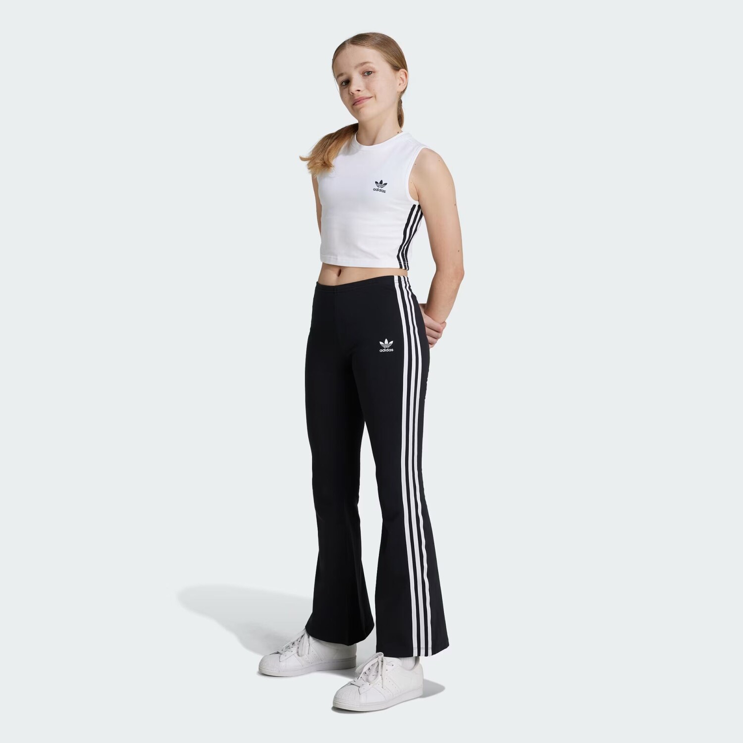 

Леггинсы Adicolor для детей Adidas, цвет Black