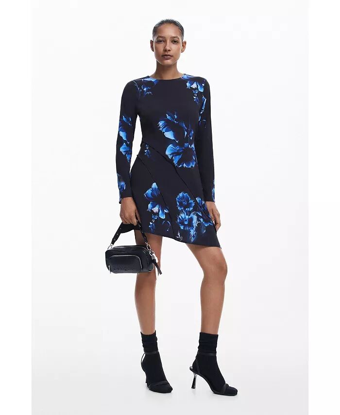 

Женское платье асимметричного кроя Desigual, черный