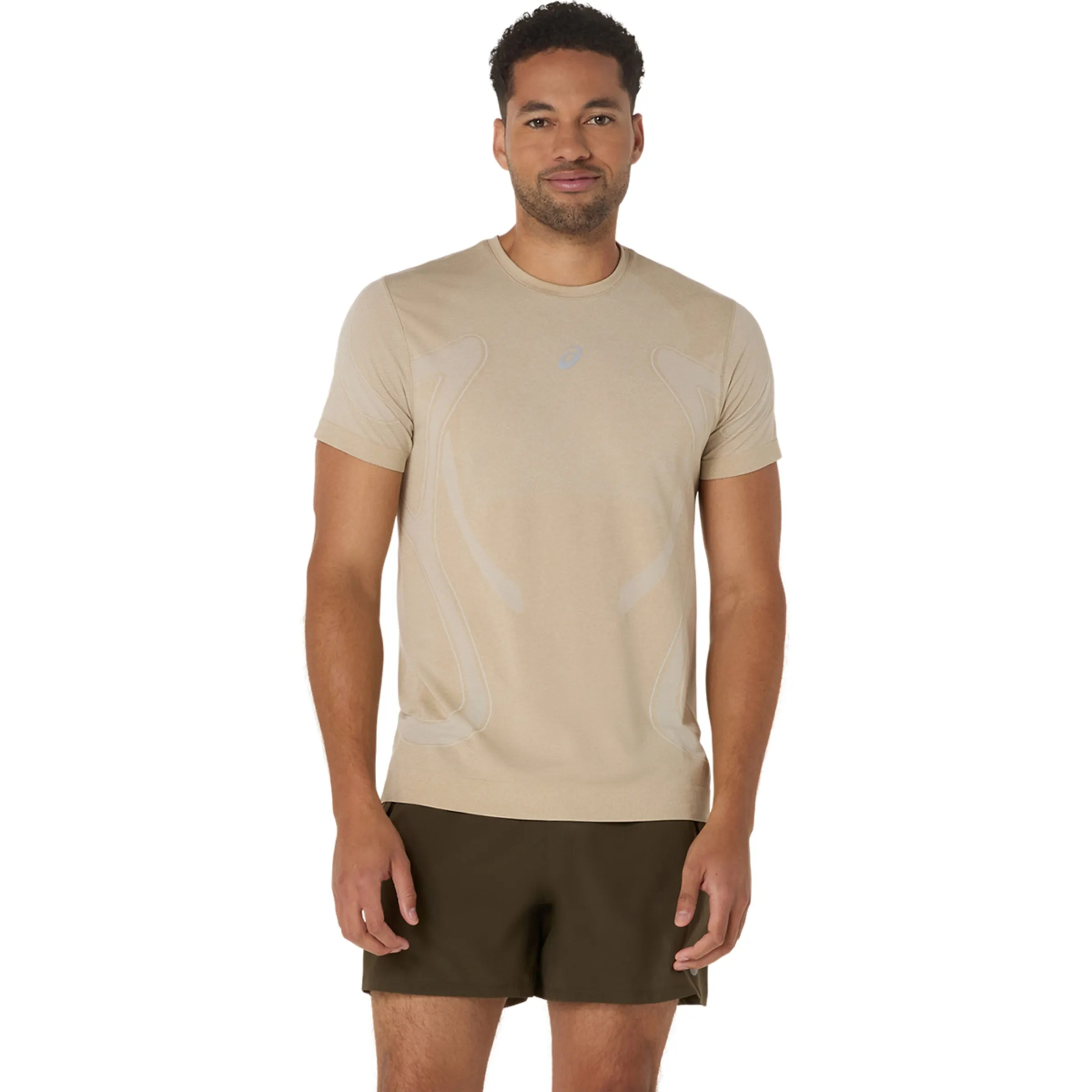 

Мужские беговые майки ROAD SEAMLESS SS TOP Asics, белый