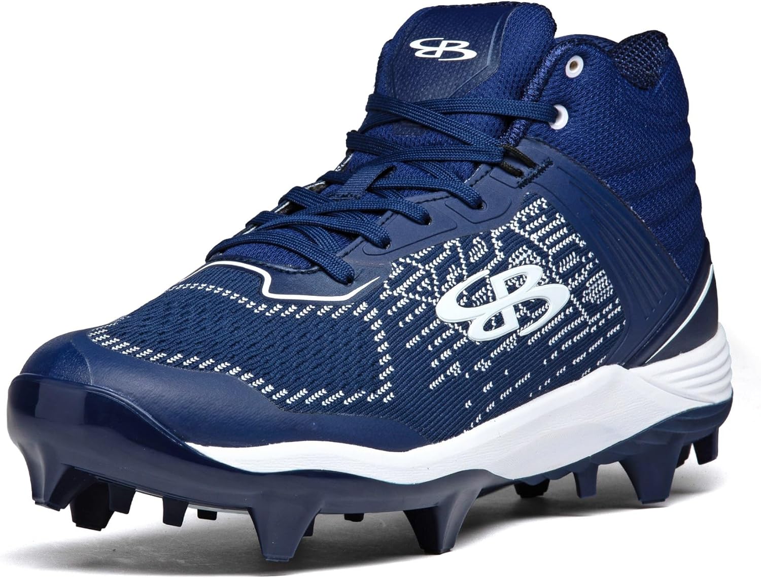 

Бутсы Boombah Viper Pureknit для мужчин с формованной средней подошвой - Status - несколько цветовых вариантов - несколько размеров, белый/синий/темно-синий