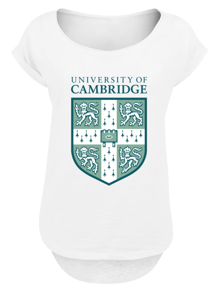 

Длинная футболка с изображением щита Кембриджского университета белого цвета F4NT4STIC, Белый, Длинная футболка с изображением щита Кембриджского университета белого цвета F4NT4STIC