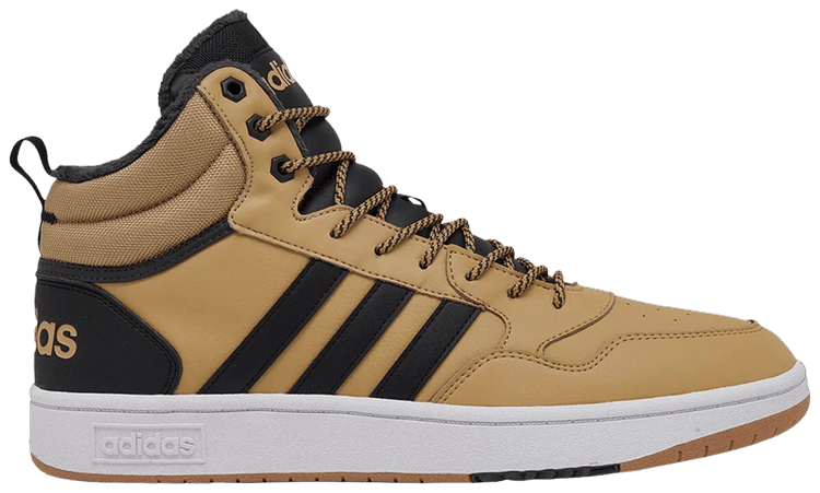 

Кроссовки adidas Hoops 3.0 Mid Winter 'Tan', желто-коричневый