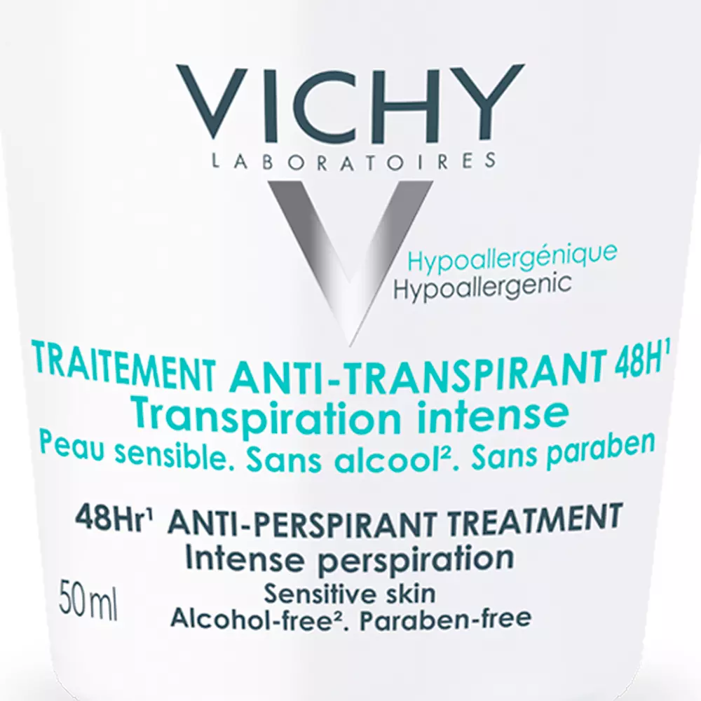 Дезодорант Deo traitement anti-transpirant 48h roll-on Vichy Laboratoires, 50 мл. — фото 2
