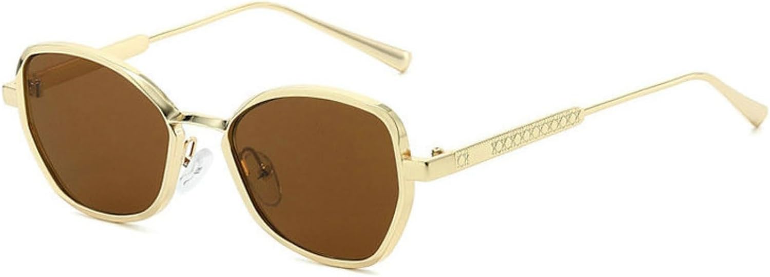 

Солнцезащитные очки Willochra Luxury Square для женщин, модные, в шестиугольной металлической оправе, для путешествий, классические, с защитой от УФ-излучения UV400, C3